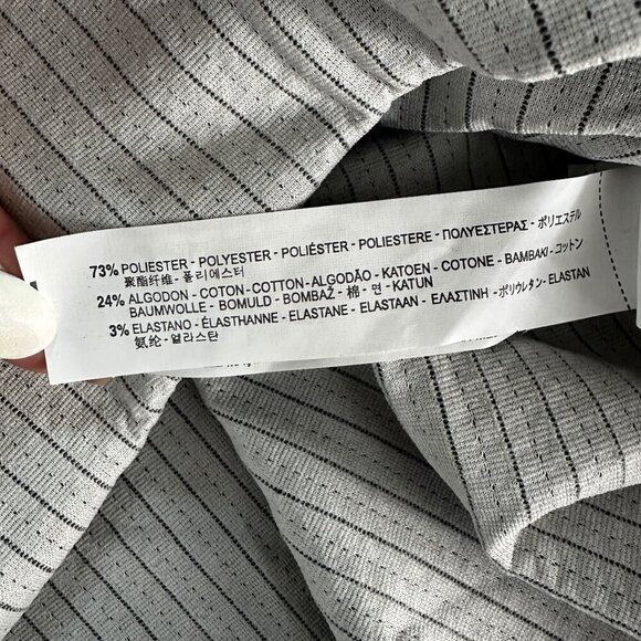 NWT Zara Trafaluc Grey Stretchy Tunic/Dress - Size Small - Picture 9 of 10